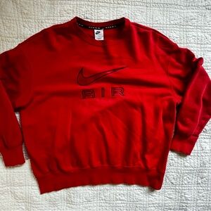 Nike Crewneck Sweatshirt with Air Logo